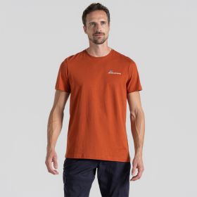 Craghoppers Men's Lucent Short Sleeved T-Shirt - Red Beach
