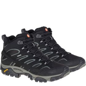 Merrell Men’s Moab 2 Gore-Tex Mid Walking Boots– Black 