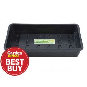 Midi Garden Tray Without Holes - Black 