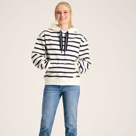 Joules Women's Milbourne Striped Hoodie - French Navy