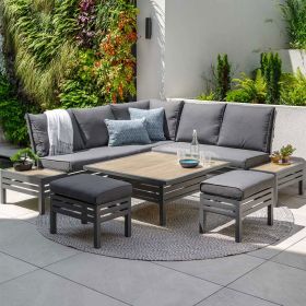LG Outdoor Monza 6 Seater Corner Lounge Garden Furniture Set