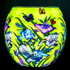 Benaya Art Ceramics Natures Garden Tealight Holder