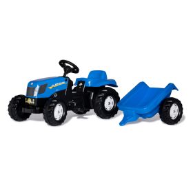 New Holland Rolly Ride-On Tractor & Trailer