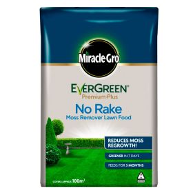 Miracle Gro Evergreen No Rake Lawn Food - 100m²
