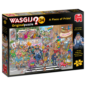 Wasgij Original 34 A Piece of Pride Jigsaw Puzzle – 1000 Piece