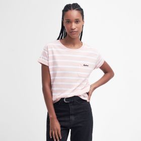 Barbour Women's Otterburn Stipe T-Shirt - Shell Pink