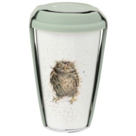 Wrendale Designs 'What a Hoot' Travel Mug - Owl