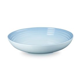 Le Creuset Stoneware Pasta Bowl, 22cm - Coastal Blue