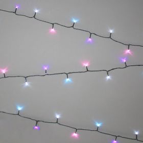 NOMA 240 Multi-Function String LED Lights, Pastel – 17.9m