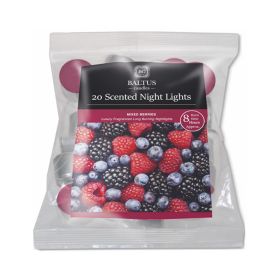 Baltus Candles Pack of 20 Scented Tealights - Mixed Berries