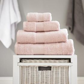 Pima Hand Towel - Pink 