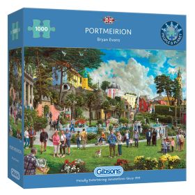 Gibsons Portmeiron Jigsaw Puzzle - 1000 Pieces