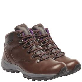Regatta Women's Bainsford Mid Walking Boots - Chestnut/Alpine Purple
