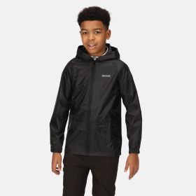 Regatta Children's Stormbreak Waterproof Jacket - Black