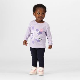 Regatta Children's Peppa Pig Long Sleeve Graphic T-Shirt – Pastel Lilac
