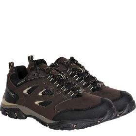 Regatta Men's Holcombe IEP Low Walking Shoes - Peat / Golden Fawn