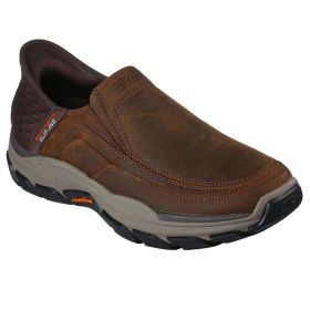  Skechers Men's Slip Ins RF Respected Elgin Shoes - Brown 