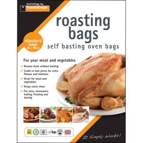 Toastabags® Self Basting Oven Roasting Bags - Pack of 8
