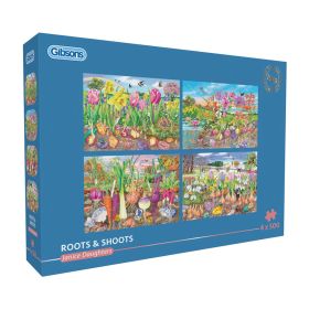 Gibsons Roots and Shoots Jigsaw Puzzle - 4 x 500 Piece