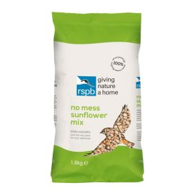 RSPB No-Mess Sunflower Seed Mix - 1.8kg