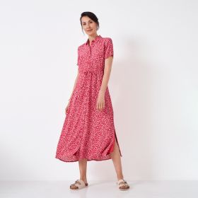 Crew Clothing Women's Ruby Shirt Dress - Raspberry
