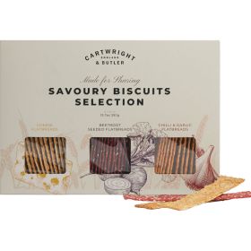 Cartwright & Butler Savoury Biscuits Selection - 390g 