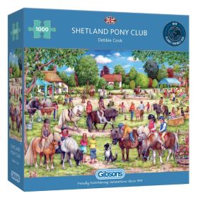 Gibsons Shetland Pony Club Jigsaw Puzzle – 1000 Piece 