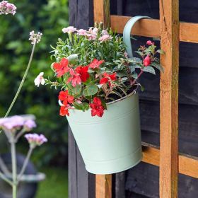 Smart Garden Fence & Balcony Hanging Pot, 6in – Sage Green