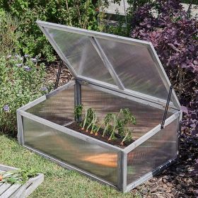 Smart Garden Timber GroZone Coldframe – Grey