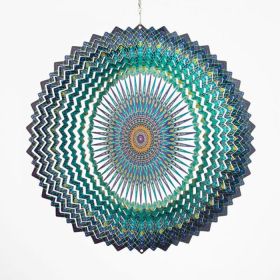 Spin Art Mandala Space Wind Spinner