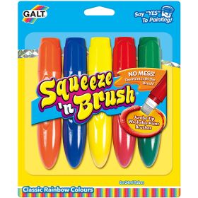 Galt Squeeze n Brush – 5 Classic Colours