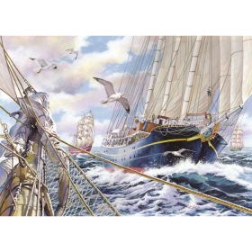 House Of Puzzles Big 500 The Somerton Collection MC401 Steady As She Goes! Jigsaw Puzzle - 500 Piece
