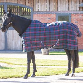 Shires Tempest Plus 100 Stable Rug - Green Check