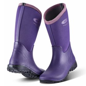 Grubs Midline In Violet ladies 5.0 Wellington Boot Size 4 