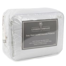 The Lyndon Company Easy Wash Quilted Mattress Protector