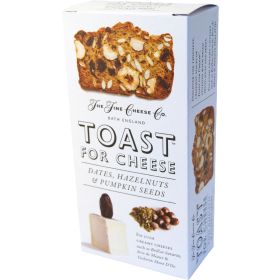 The Fine Cheese Company Toast for Cheese - Dates, Hazelnuts & Pumpkin Seeds