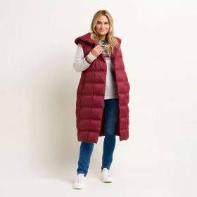 Brakeburn Women's Transition Two Quilted Gilet - Burgundy