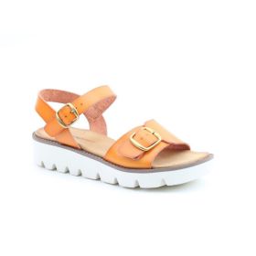 Heavenly Feet Women's Trudy Sandals - Orange