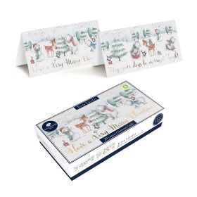 Tom Smith Luxury Arctic Friends Christmas Cards – 20 Pack