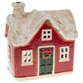  Village Pottery Traditional House Tealight Holder