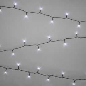 NOMA 120 Multi-Function String LED Lights, White - 8.9m