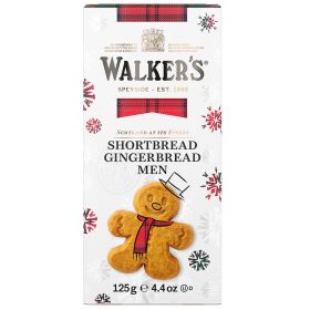 Walkers Shortbread Gingerbread Men Biscuits - 125g