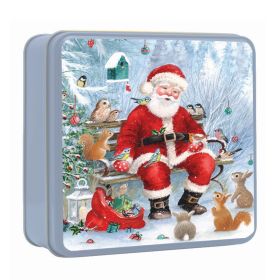 Santa and Friends Biscuit Tin- 100g