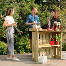Zest Outdoor Living Folding Garden Bar
