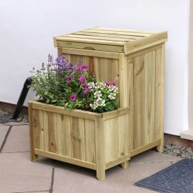 Zest Outdoor Living Parcel Store with Planter